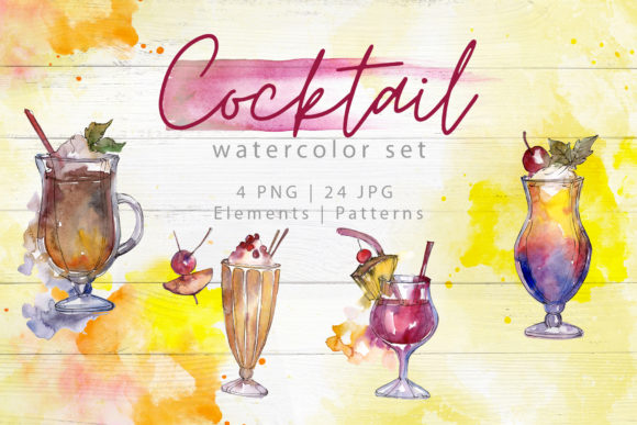 Beverages Collection Watercolor Set: A Practical Evaluation for Creative Projects
