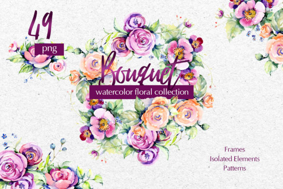 Bouquet for the Most Beloved Watercolor: A Practical Guide for Designers and DIY Creators
