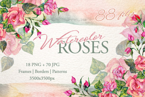 Capturing the Beauty: A Practical Guide to Using the Wonderful Pink Roses Watercolor Set