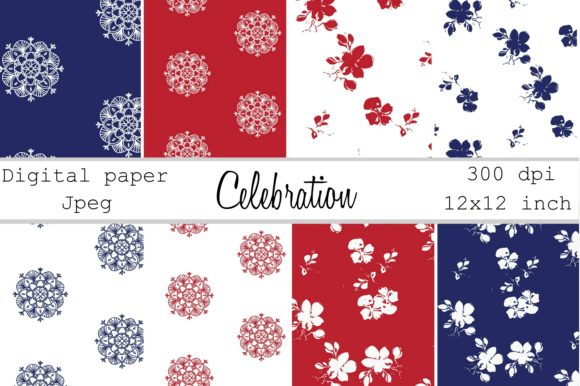Celebration Red White and Blue Papers: Structuring Your Patriotic Design Workflow
