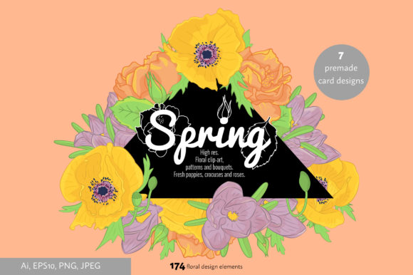 Embrace the Season: How Spring Floral Clipart and Patterns Transform Creative Projects