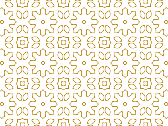 Gold Floral Pattern Design for Creative Projects