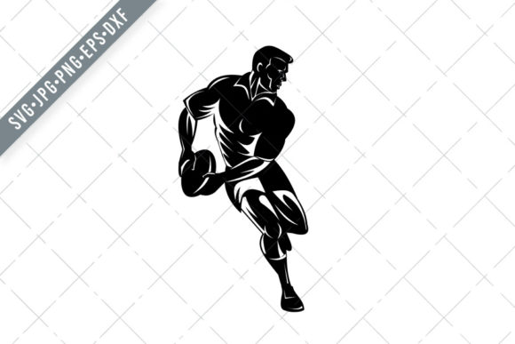 Rugby Player Passing the Ball Retro: A Creative Guide