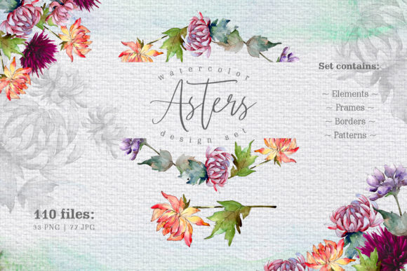 Why the Watercolor Asters Design Set Is Redefining Creative Workflows for Professionals and Entrepreneurs